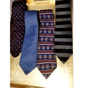 Lot of 4 Tommy Hilfiger ties